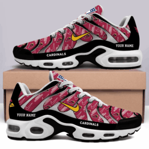 Arizona Cardinals Personalized Name Team Mix Colors V5 Shoes Air Cushion Sneakers