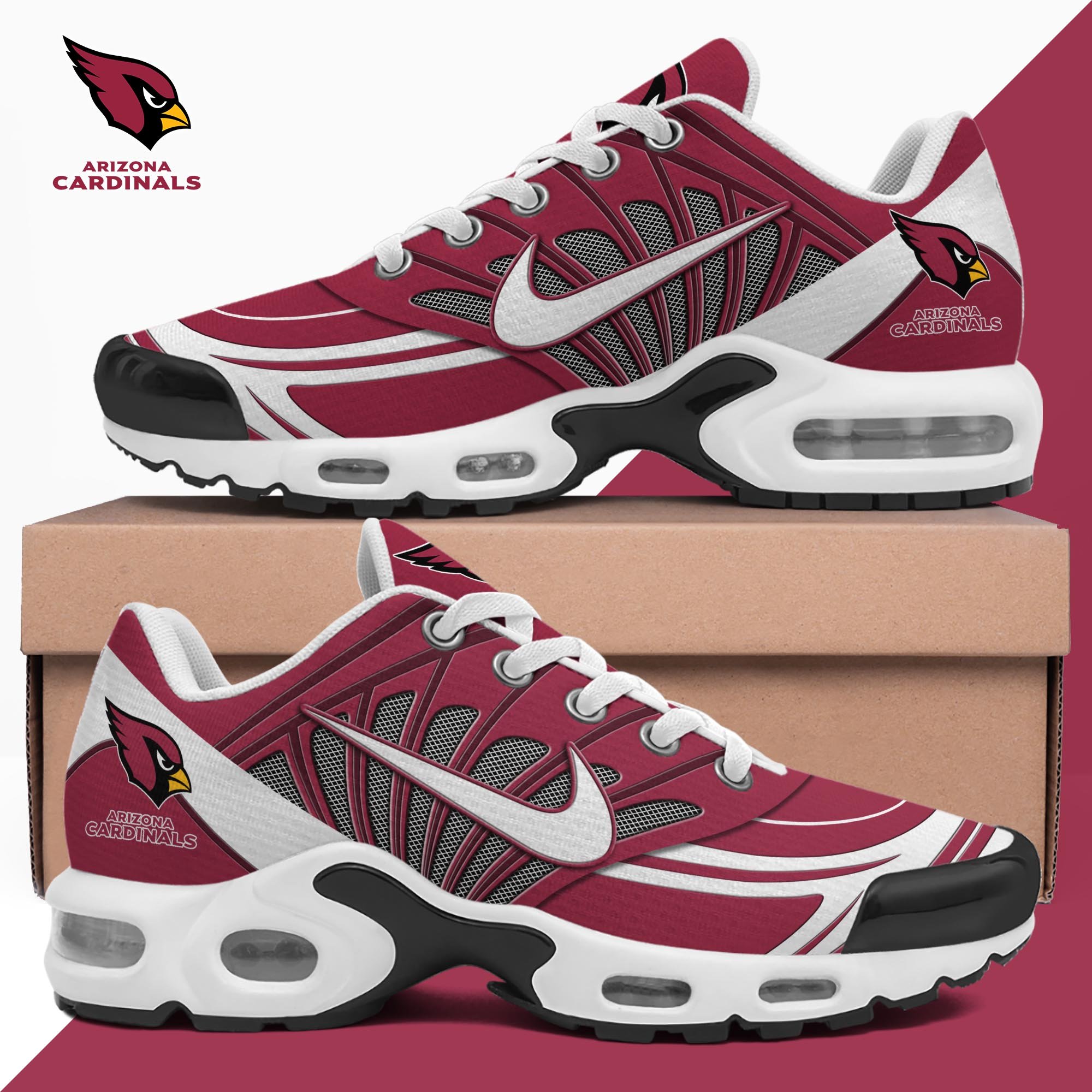 Arizona Cardinals Shoes 2025 Version Custom Name 137 1 Arizona Cardinals Shoes 2025 Version Custom Name 137
