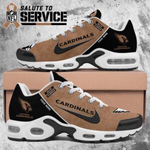 Arizona Cardinals Shoes 2025 Version Custom Name, Shoes For Football Fans, Fan Gifts Ph623