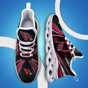 Arizona Cardinals White C Sneakers 2025 Version Personalized Your Name, Sport Team Sneakers, Sport Gifts Ph892