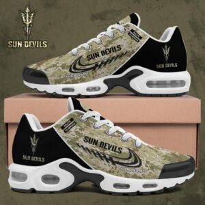 Arizona State Sun Devils Shoes 2025 Version Custom Name, Camouflage Shoes, Gifts For Football Lovers
