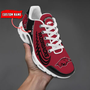 Arkansas Razorbacks Air Max Plus Shoes Sneakers For Men And Women