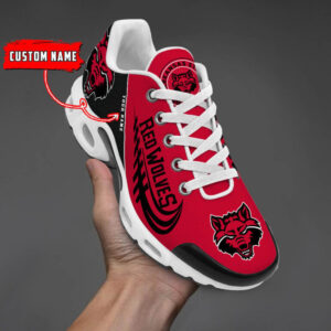 Arkansas State Red Wolves Air Max Plus Shoes Sneakers For Men And Women