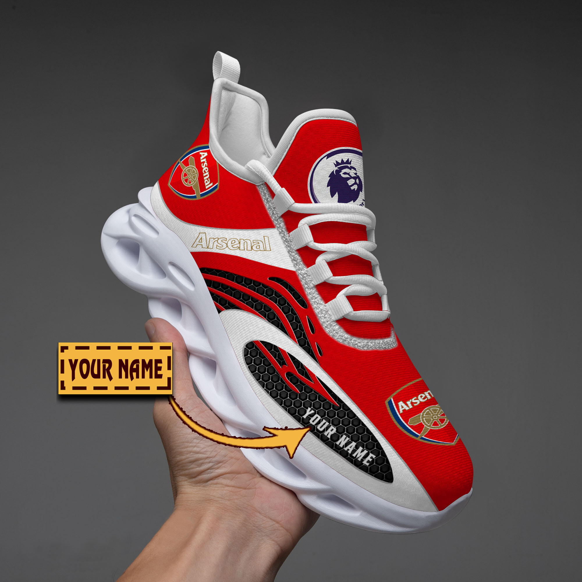 Arsenal F.c. Max Soul Shoes 1067 1 Arsenal F.c. Max Soul Shoes 1067