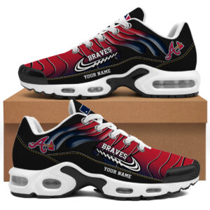 Atlanta Braves Personalized Air Max Shoes