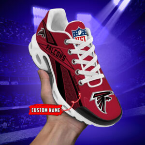 Atlanta Falcons Custom Name Air Max Shoes Air Cushion Sneakers