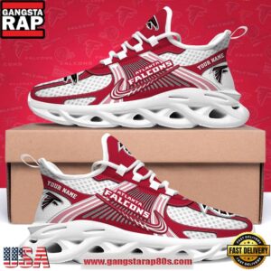 Atlanta Falcons Custom Name Clunky Air Max Shoes Air Cushion Sneakers