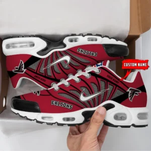 Atlanta Falcons Personalized Name Team Mix Colors Sport Team Air Max Shoes Air Cushion Sneakers 996ws-1699