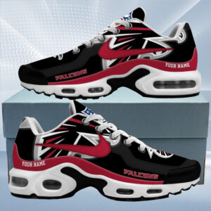 Atlanta Falcons Personalized Name Team Mix Colors V1 Air Max Shoes Air Cushion Sneakers