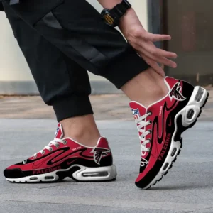 Atlanta Falcons Personalized Name Team Mix Colors V2 Air Max Shoes Air Cushion Sneakers