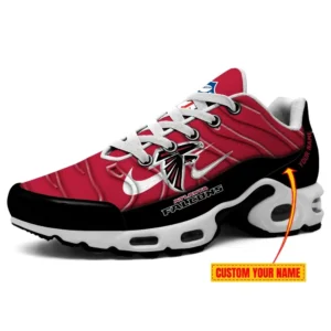 Atlanta Falcons Personalized Name Team Mix Colors V4 Air Max Shoes Air Cushion Sneakers