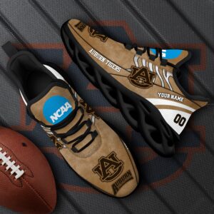 Auburn Tigers Black Max Soul Shoes 2025 Versions Custom Your Name And Number 312