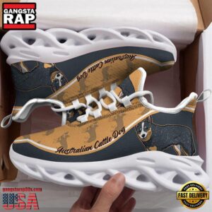 Australian Cattle Dog Dogs Lover Air Max Shoes Air Cushion Sneakers, Running Sneakers