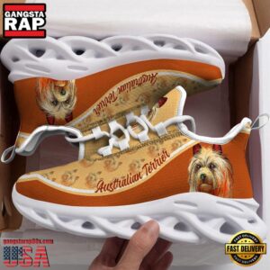 Australian Terrier Dogs Lover Air Max Shoes Air Cushion Sneakers, Running Sneakers