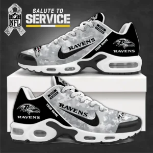 Baltimore Ravens New Air Max Plus Shoes Air Cushion Sneaker 788jp-8635