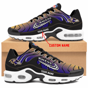 Baltimore Ravens Personalized Air Max Shoes Td
