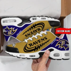 Baltimore Ravens Personalized New Air Max Plus Shoes Air Cushion Sneaker 194mx-7012