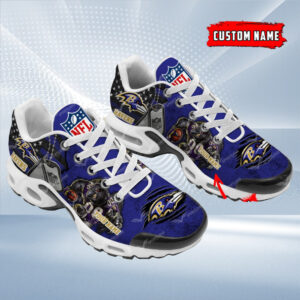 Baltimore Ravens Personalized Air Max Shoes Air Cushion Sneakers Dtynns