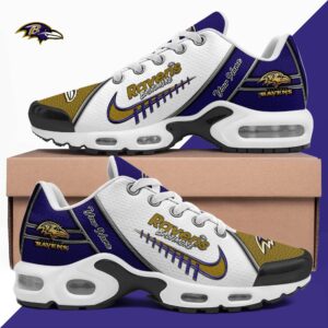Baltimore Ravens Shoes 2025 Version Custom Your Name, Football Team Shoes 516