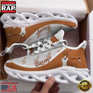 Basenji Dogs Lover Air Max Shoes Air Cushion Sneakers, Running Sneakers