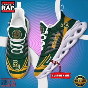 NCAA Baylor Bears Custom Name Air Max Shoes Air Cushion Sneakers