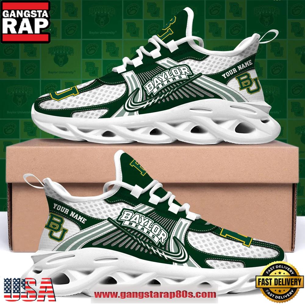 Baylor Bears Custom Name Clunky Sneaker Max Soul Shoes 1 Baylor Bears Custom Name Clunky Sneaker Max Soul Shoes