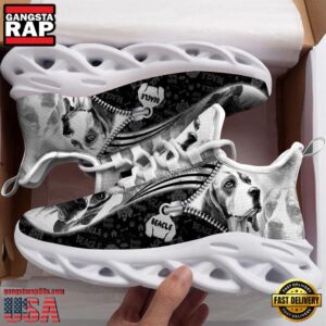 Beagle Dogs Lover Air Max Shoes Air Cushion Sneakers, Running Sneakers