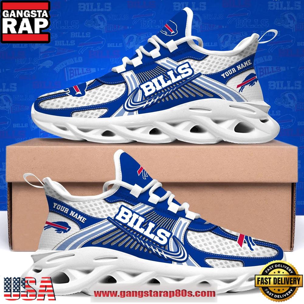 Buffalo Bills Custom Name Clunky Sneaker Max Soul Shoes 1 Buffalo Bills Custom Name Clunky Sneaker Max Soul Shoes