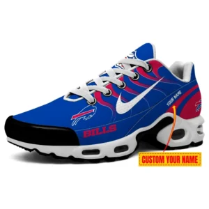 Buffalo Bills Personalized Name Team Mix Colors V3 Air Max Shoes Air Cushion Sneakers
