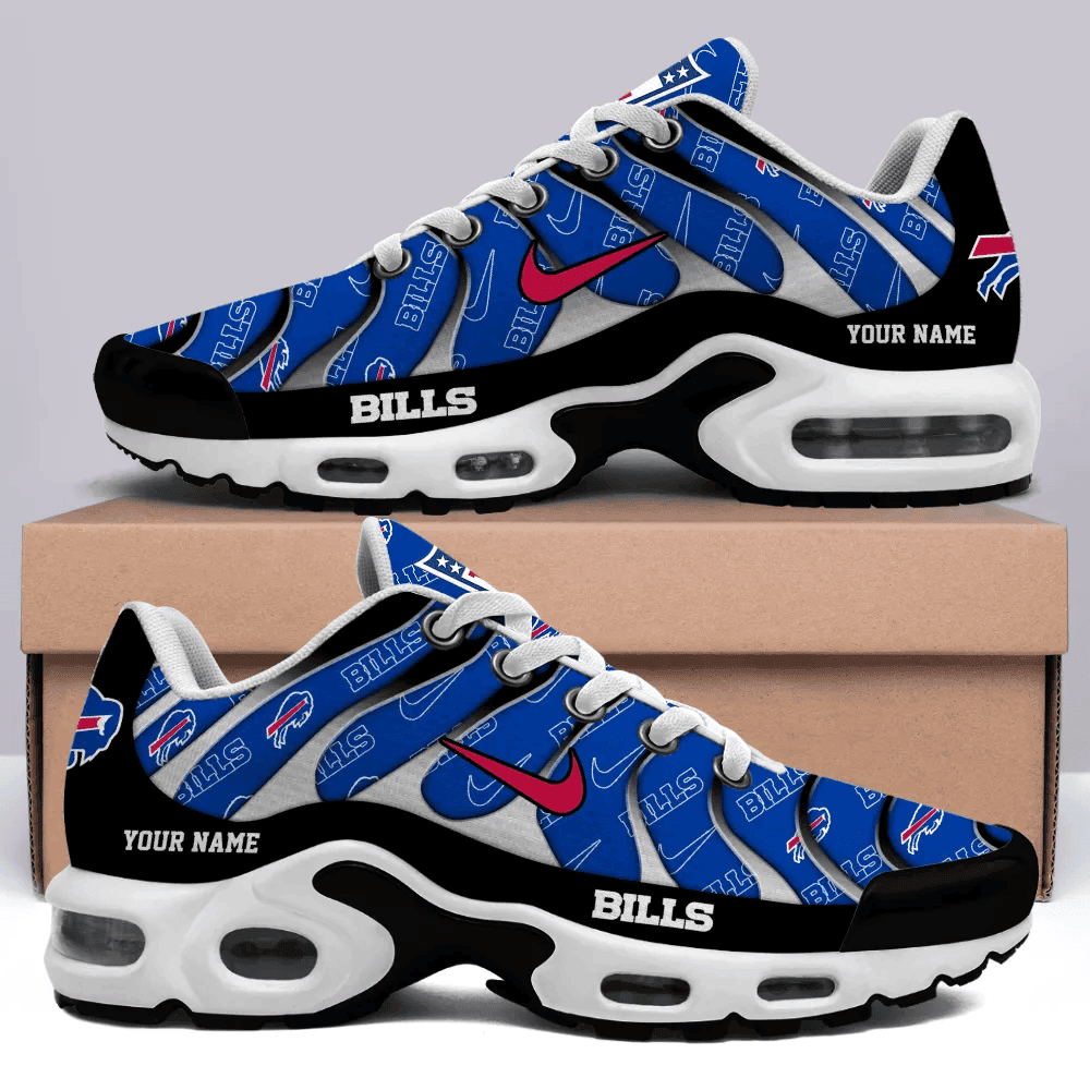 Buffalo Bills Personalized Name Team Mix Colors V5 Shoes Air Cushion Sneakers 1 Buffalo Bills Personalized Name Team Mix Colors V5 Shoes Air Cushion Sneakers
