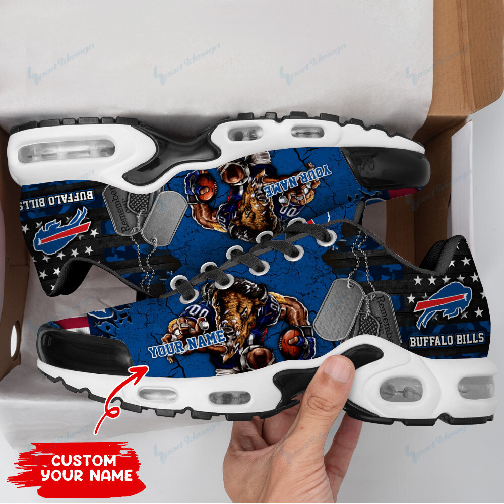 Buffalo Bills Personalized Plus Air Max Sneaker Shoes 1 Buffalo Bills Personalized Plus Air Max Sneaker Shoes