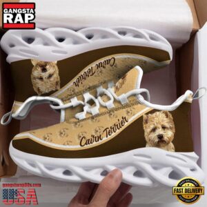 Cairn Terrier Dogs Lover Air Max Shoes Air Cushion Sneakers, Running Sneakers