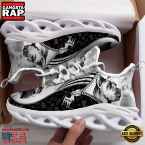 Cane Corso Sketch Dogs Lover Air Max Shoes Air Cushion Sneakers, Running Sneakers