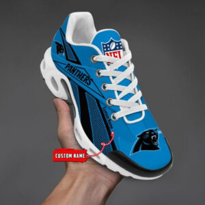 Carolina Panthers Custom Name Shoes Air Cushion Sneakers