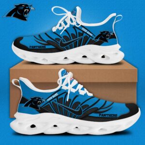 Carolina Panthers Customized Premium Max Soul Shoes