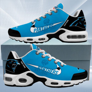 Carolina Panthers Est. Custom Name Air Max Shoes Air Cushion Sneakers