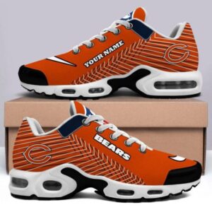 Chicago Bears Custom Name Air Max Shoes Air Cushion Sneakers