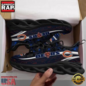 National Football League Chicago Bears Team Sport Air Max Shoes Air Cushion SneakersRunning Sneakers