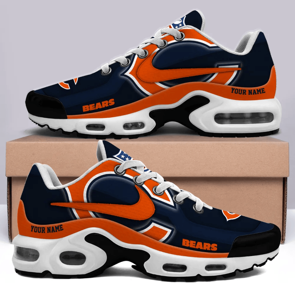 Chicago Bears Personalized Name Team Mix Colors V1 Air Max Shoes Air Cushion Sneakers 1 Chicago Bears Personalized Name Team Mix Colors V1 Air Max Shoes Air Cushion Sneakers