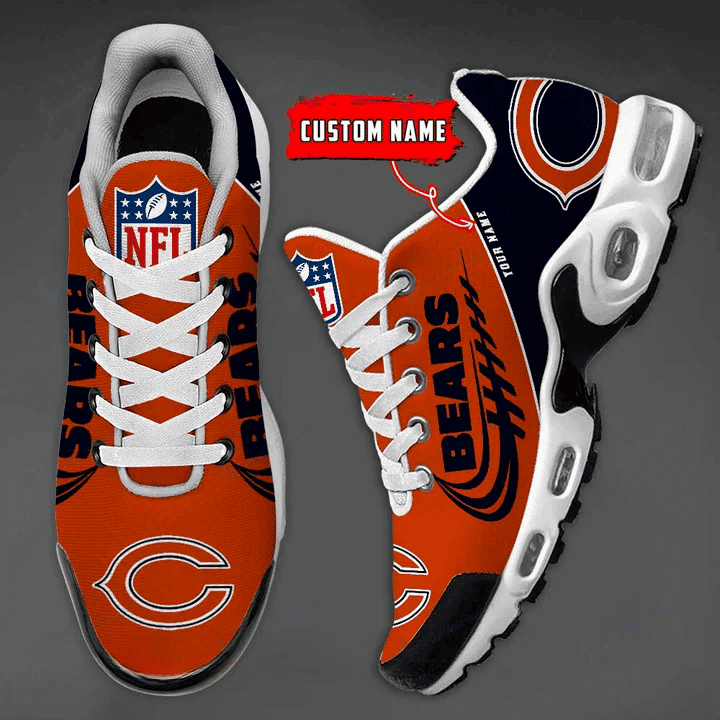 Chicago Bears Personalized Shoes Air Cushion Sneakers Dttns 1 Chicago Bears Personalized Shoes Air Cushion Sneakers Dttns