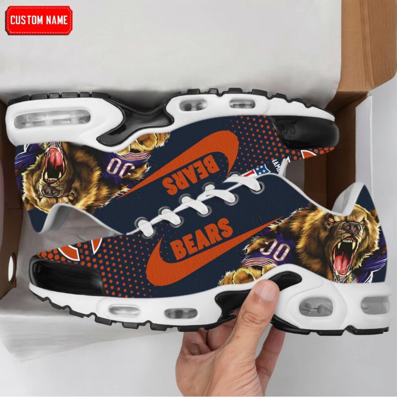 Chicago Bears Premium Shoes Air Cushion Sneakers 1 Chicago Bears Premium Shoes Air Cushion Sneakers