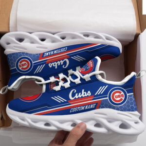 Chicago Cubs Custom Personalized Max Soul Sneakers Running Sports Shoes