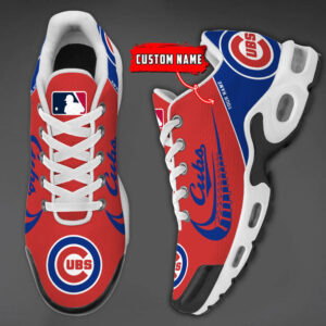 Chicago Cubs Team Logo Baseball God Wings Air Max Shoes Sneaker