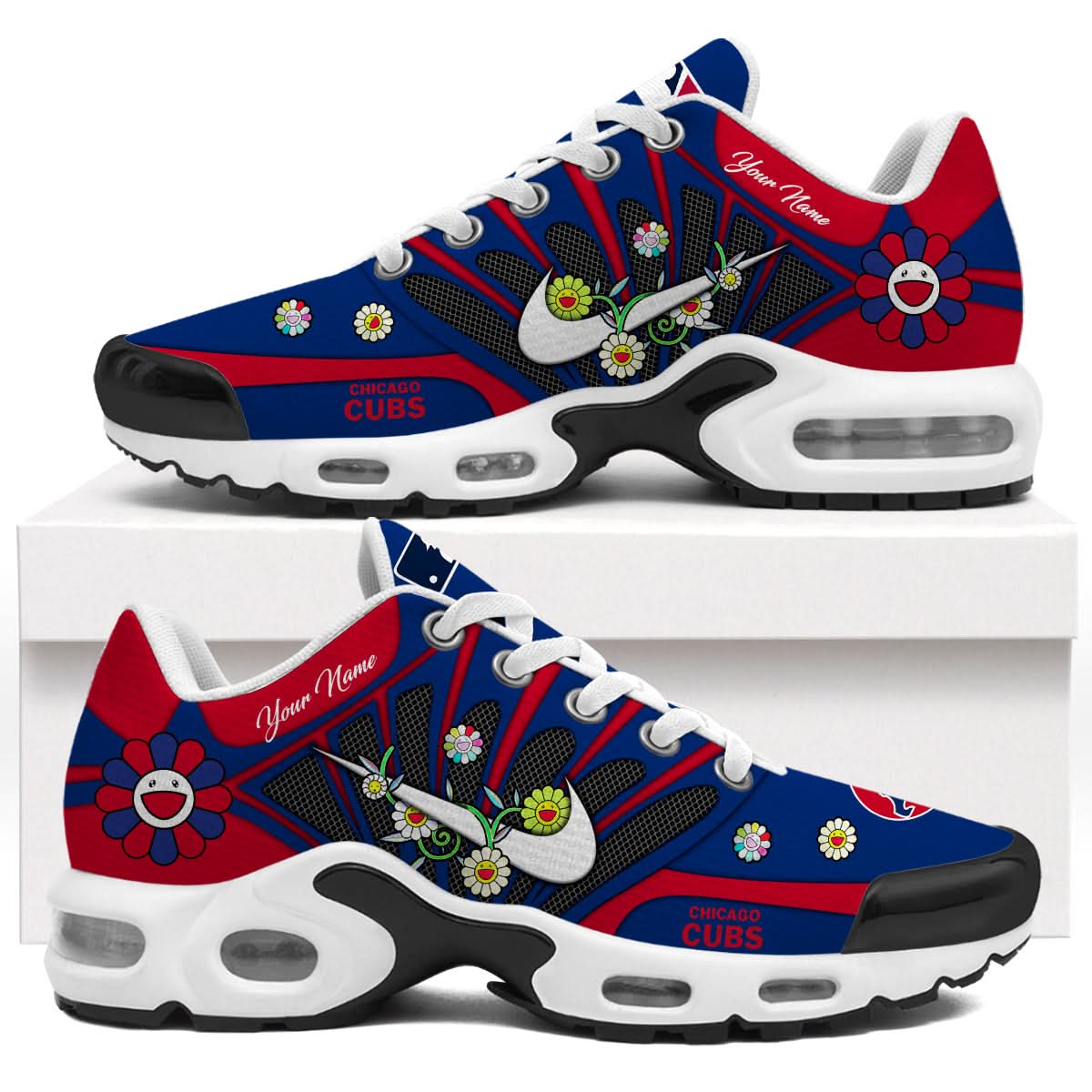 Chicago Cubs Tokyo Series Customized Premium Sport Shoes 1 Chicago Cubs Tokyo Series Customized Premium Sport Shoes