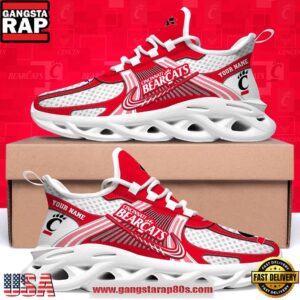 Cincinnati Bearcats Custom Name Clunky Sneaker Max Soul Shoes