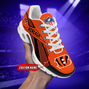 Cincinnati Bengals Custom Name Air Max Shoes Air Cushion Sneakers