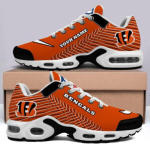 Cincinnati Bengals Custom Name Air Max Shoes Air Cushion Sneakers