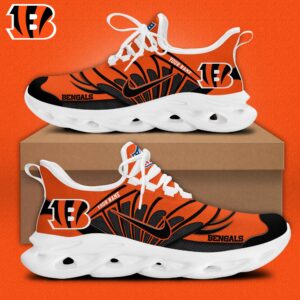 Cincinnati Bengals Customized Premium Max Soul Shoes