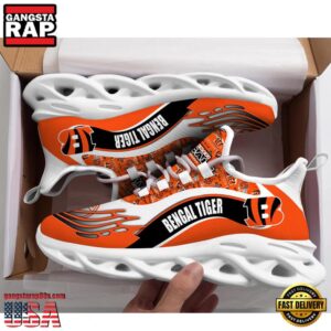 National Football League Cincinnati Bengals Football Air Max Shoes Air Cushion SneakersRunning Sneakers