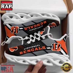 National Football League Cincinnati Bengals Logo Air Max Shoes Air Cushion SneakersRunning Sneakers